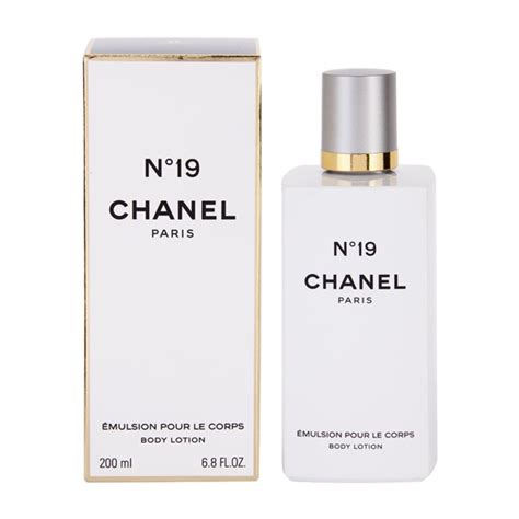 chanel no 19 body cream.